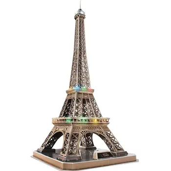 CUBICFUN 3D puzzle with LED Eiffel Tower (photo)