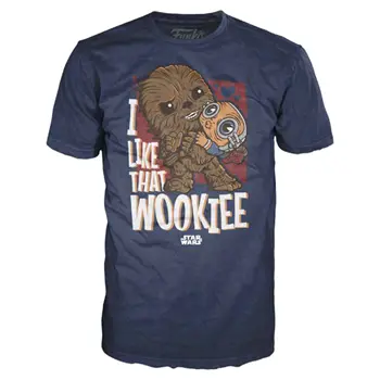Star Wars Loose POP! Tees T-Shirt Like That Wookiee  Size M (photo)