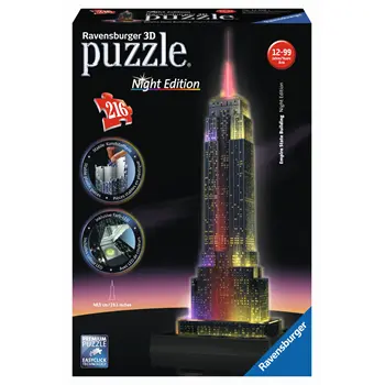 RAVENSBURGER puzzleball - Empire State Building, 216d., 125661 (photo)