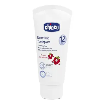 CHICCO Toothpaste Strawberry, 50 ml (photo)