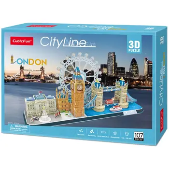 Puzzle 3D City Line London (photo)