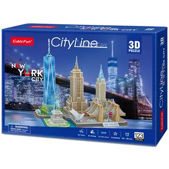 Puzzle 3D City Line New York (photo)