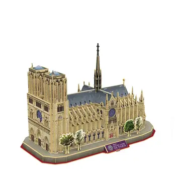 CubicFun 3D puzzle National Geographic Notre Dame De Paris (photo)