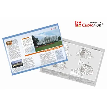 CUBICFUN 3D puzzle The White House (photo)