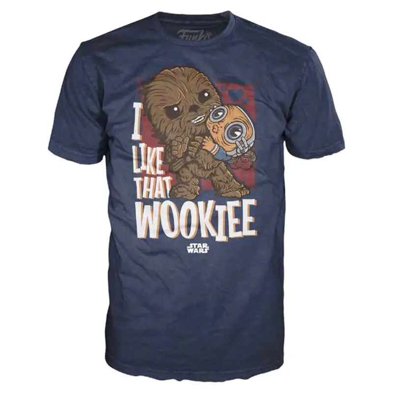 Star Wars Loose POP! Tees T-Shirt Like That Wookiee  Size S (photo 0)