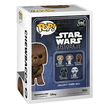 Star Wars New Classics POP! Star Wars Vinyl Figure Chewbacca 9 cm (photo)