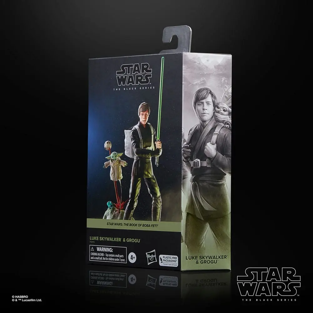 Star Wars: The Book of Boba Fett Black Series Action Figure 2-Pack Luke Skywalker & Grogu 15 cm (photo 3)