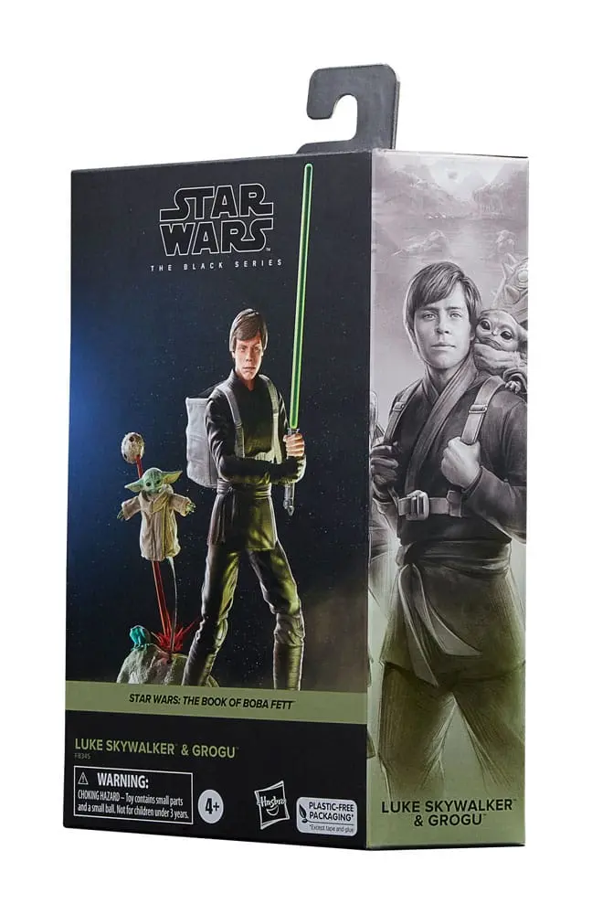 Star Wars: The Book of Boba Fett Black Series Action Figure 2-Pack Luke Skywalker & Grogu 15 cm (photo 4)