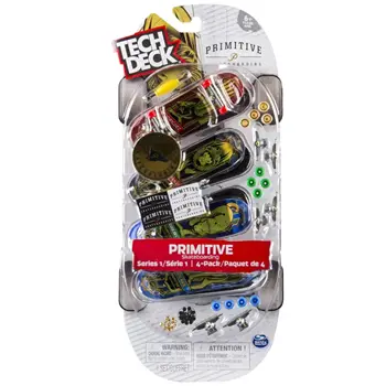 SPIN MASTER TECH DECK Fingerboards, 4-pack (photo)