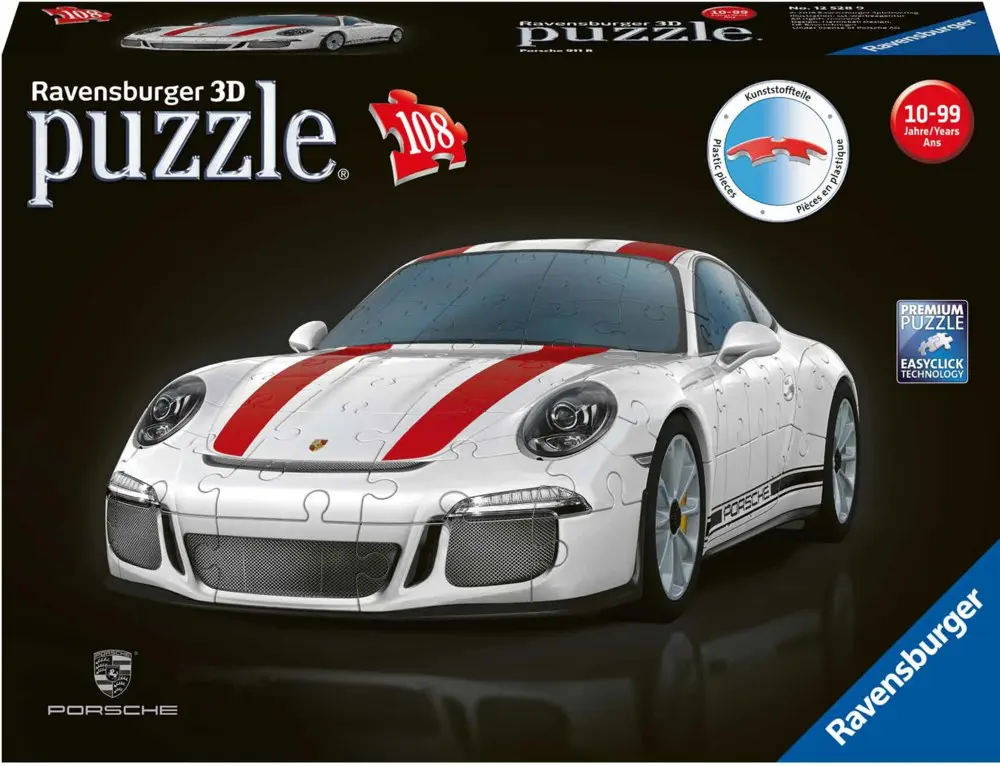 Puzzle 3D 108 pieces Porsche 911R (photo 2)