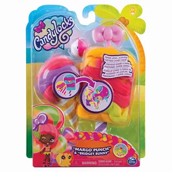 CANDYLOCKS multi pack, doll with pet., assort., 6056250 (photo)