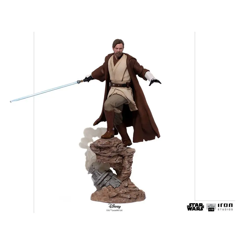 Star Wars Deluxe BDS Art Scale Statue 1/10 Obi-Wan Kenobi 28 cm (photo 0)