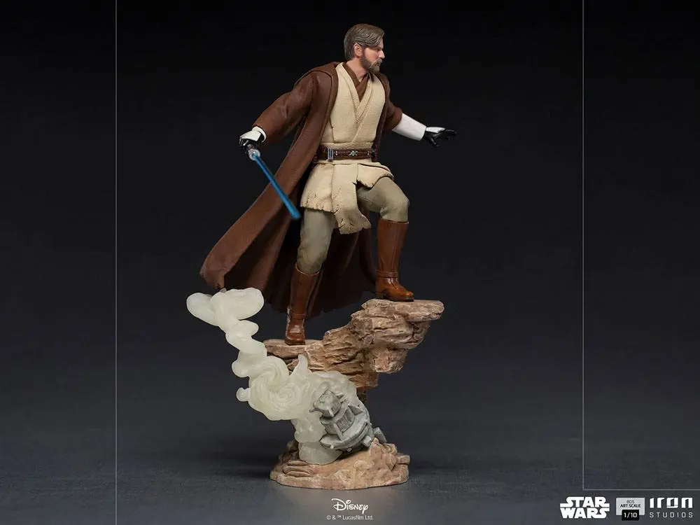 Star Wars Deluxe BDS Art Scale Statue 1/10 Obi-Wan Kenobi 28 cm (photo 4)