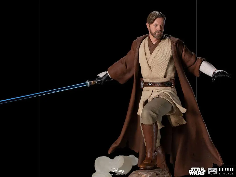 Star Wars Deluxe BDS Art Scale Statue 1/10 Obi-Wan Kenobi 28 cm (photo 5)