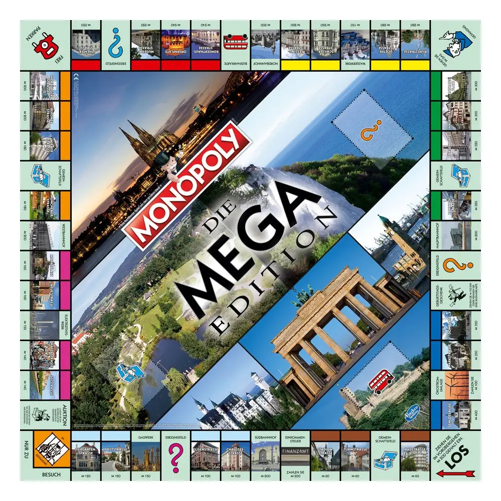 ⭐Monopoly Board Game Mega (2nd Edition) *German Version* - buy in the  online store Familand