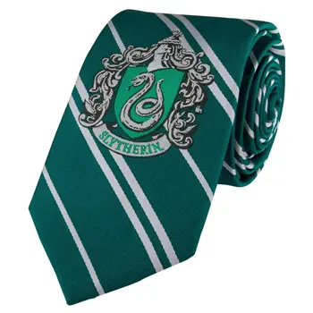 Harry Potter Slytherin woven logo kids necktie (photo)