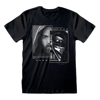 Star Wars: Obi-Wan Kenobi T-Shirt Sketch Face Size XL (photo)