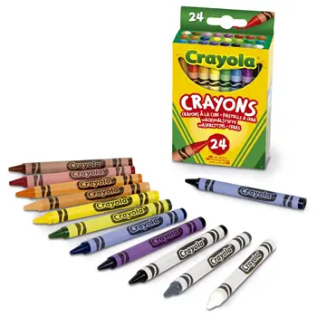 Candle pencils 24 pieces | Crayola  (photo)